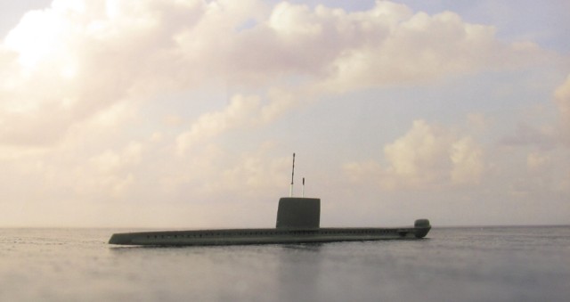 U-Boot HMS Grampus (1/700)