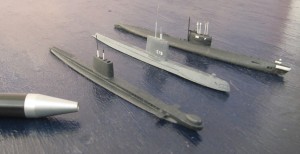 U-Boote HMS Grampus, USS Skate und ORP Dzik (1/700)