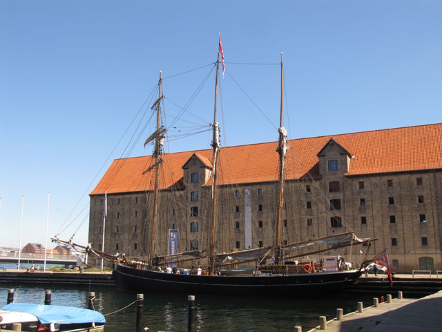 Dreimastbramsegelschoner Activ in Kopenhagen