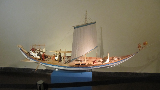 Schiff aus Thera, ca. 1700 v. Chr.