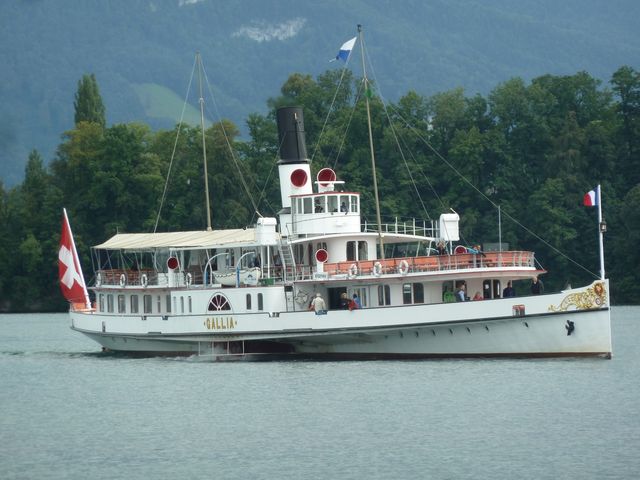 Schaufelraddampfer Gallia