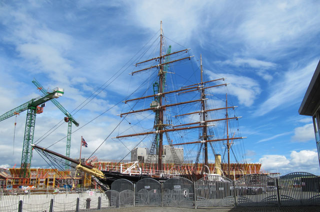 Polarforschungsschiff Discovery in Dundee