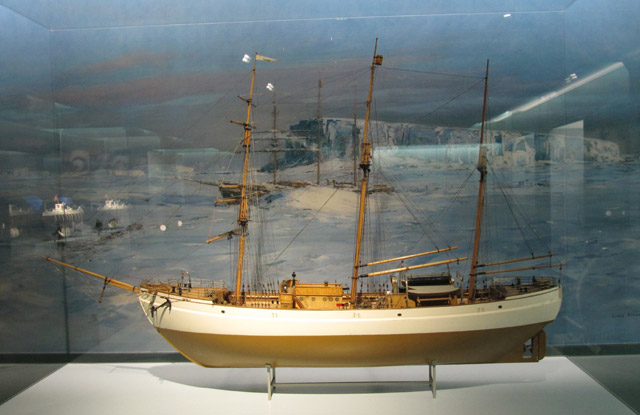 Polarforschungsschiff Gauss im Deutschen Museum, München