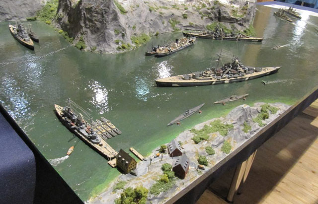 Kriegsmarine in Norwegen Diorama auf den 3. Fürstenfelder Modellbautagen