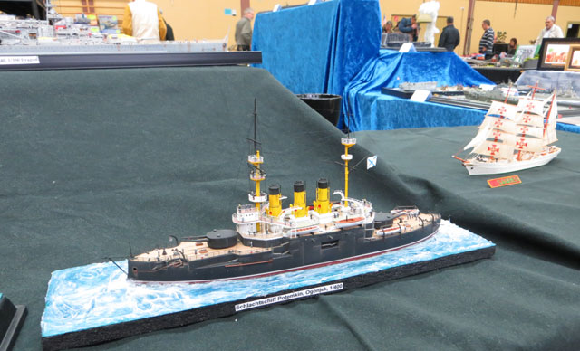 Schlachtschiff Potemkin auf der Modellbau-Ausstellung des PMC Main-Kinzig