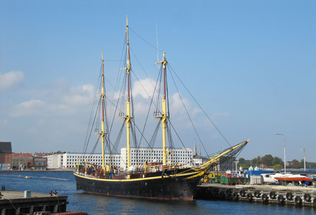 Segelschulschiff Georg Stage in Kopenhagen