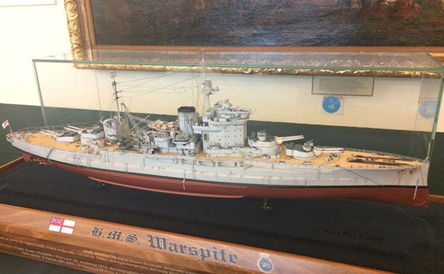 Go Modelling 2017 in Wien: Schlachtschiff HMS Warspite