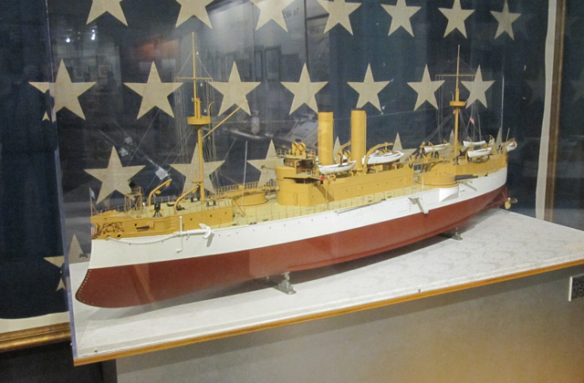 USS Maine im Hampton Roads Naval Museum