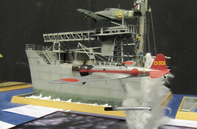 Nakajima B5N und Hawker Sea Hurricane