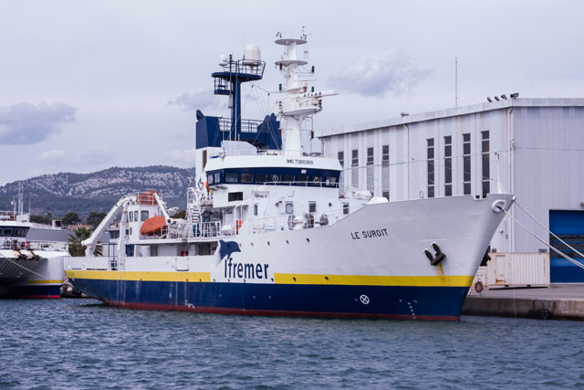 Forschungsschiff Le Suroit