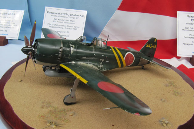 Kawanishi NSK2-J Shiden-Kai auf der Euro Model Expo in Lingen