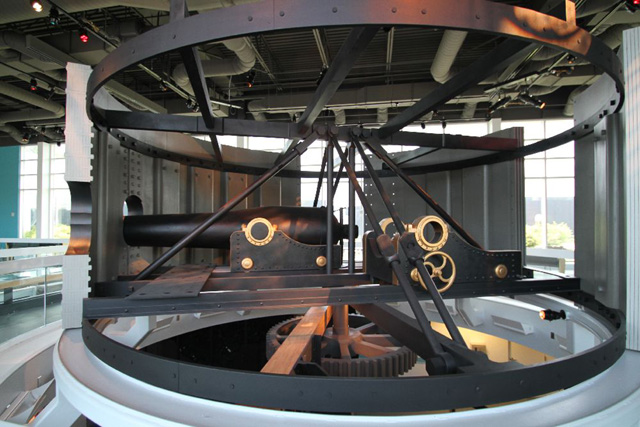 Nachbau des Turms der USS Monitor im Mariners’ Museum