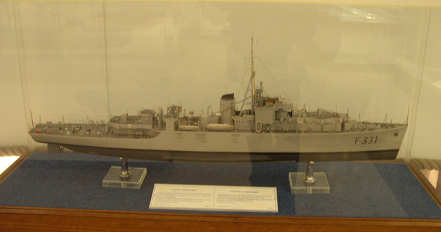 Museu de Marinha: Fregatte Diego Gomes (ex HMS Awe)