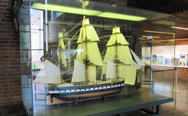 Fregatte Kong Sverre im Norsk Maritimt Museum