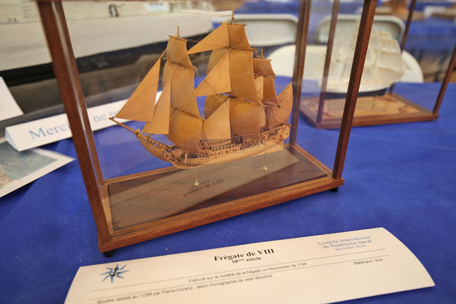 1er Congress international de modellisme navale in Rochefort