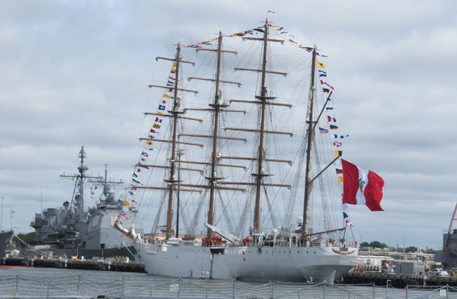 Peruanisches Segelschulschiff Union