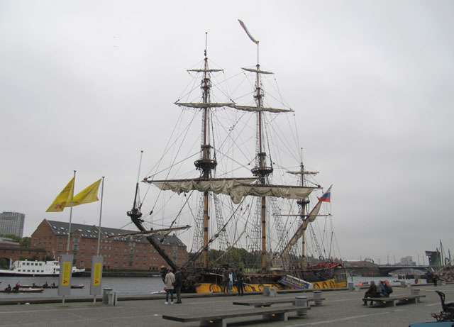 Russische Fregatte Shtandard in Kopenhagen