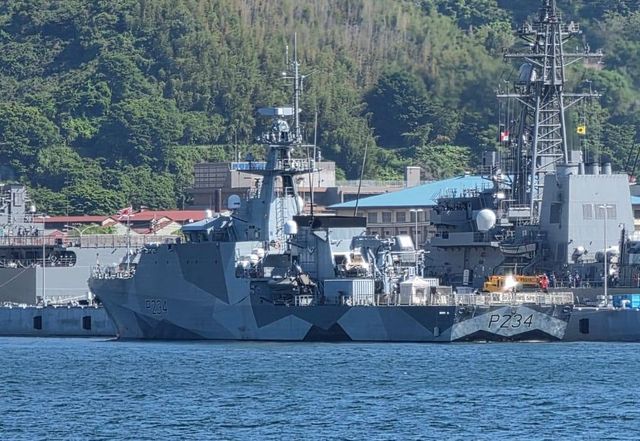 Patrouillenschiff HMS Spey