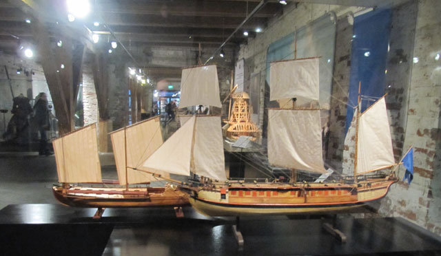 Schwedische Fregatte im Suomenlinna Museum