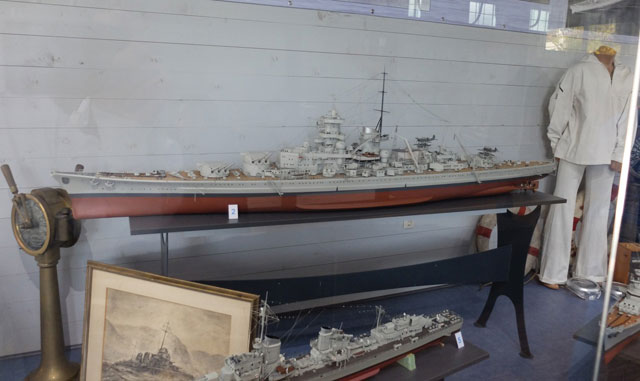 Schlachtschiff Gneisenau im Technik Museum Speyer