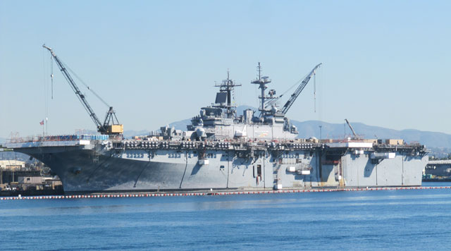 Landungsträger USS Boxer in San Diego