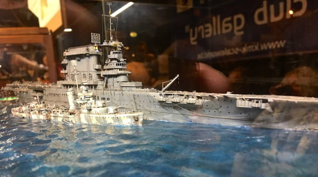 USS Lexington auf Scale Model Challenge 2017 in Veldhoven