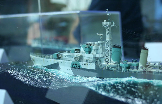 13. Modellausstellung Modellbaufreunde Siegen in Wilnsdorf 2016: HMS Eskimo