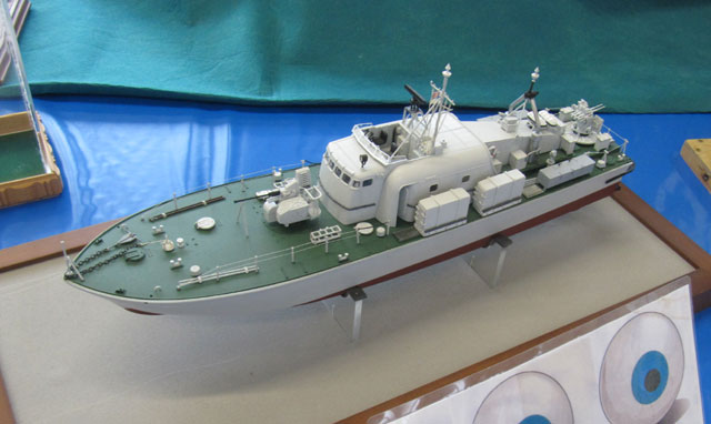 Modellbauausstellung des PMC Südpfalz: Schnellboot der Perkara-Klasse