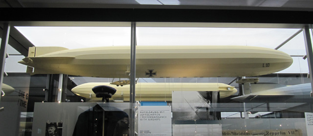 Zeppelin L 10 im Zeppelin Museum