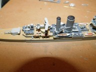 Schwerer Kreuzer HMS York Baustelle