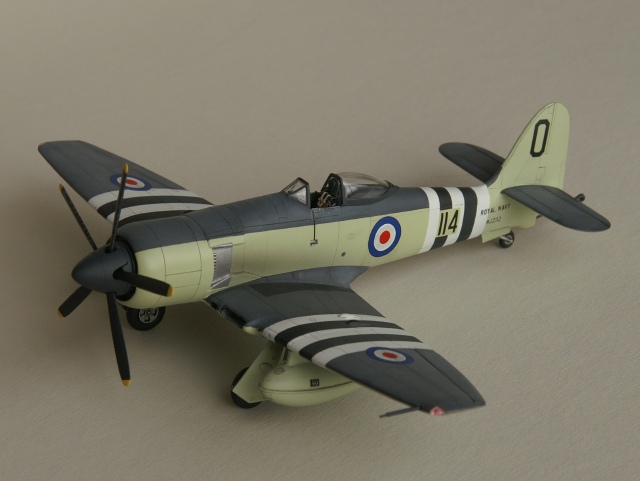 Baubericht Trumpeter Sea Fury 1/72 - Teil 4