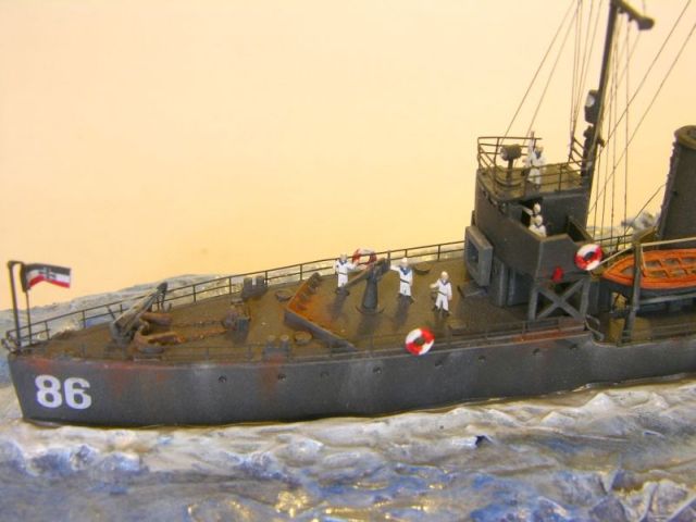 Torpedoboot A 86 im Maßstab 1/350