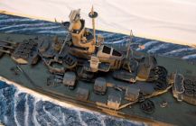 Schlachtschiff USS Alabama (1/350)