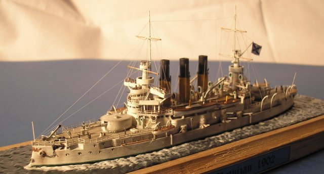 Schlachtschiff Retvizan 1/700 von Bernd Villhauer