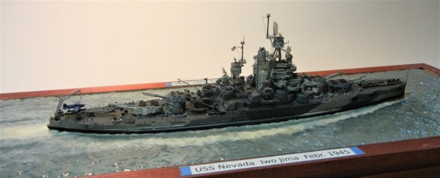 Schlachtschiff USS Nevada (1/700)