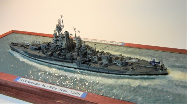 Schlachtschiff USS Nevada (1/700)