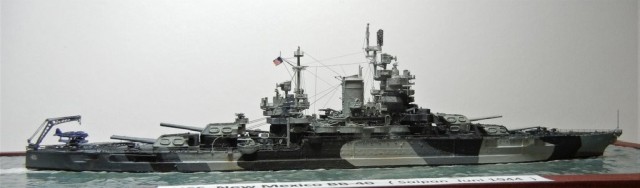 Schlachtschiff USS New Mexico (1/700)
