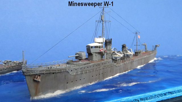 Minensucher W-1 (1/700)