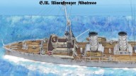 Minenkreuzer SMS Albatross (1/700)