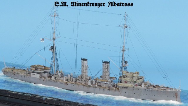 Minenkreuzer SMS Albatross (1/700)