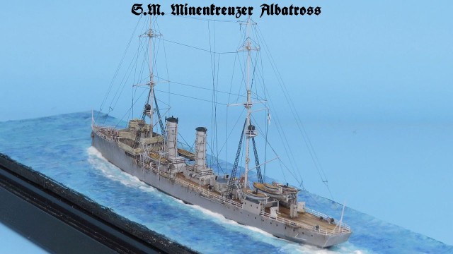 Minenkreuzer SMS Albatross (1/700)