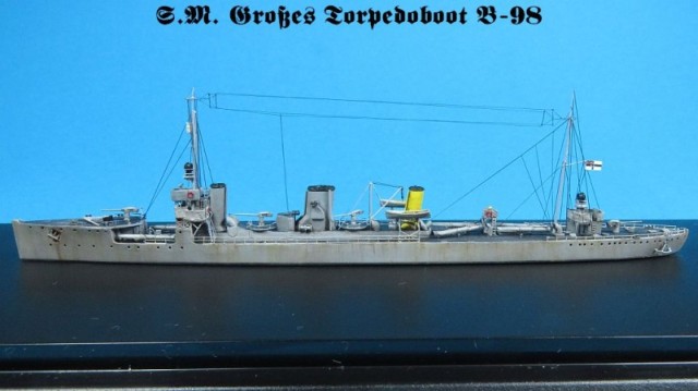 Deutscher Zerstörer B 98 (1/700)