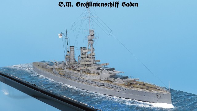 Schlachtschiff SMS Baden (1/700)