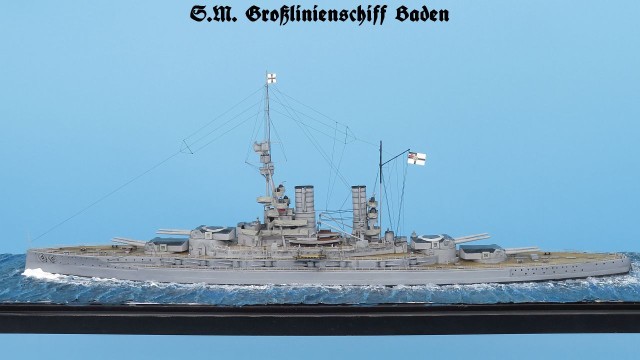 Schlachtschiff SMS Baden (1/700)