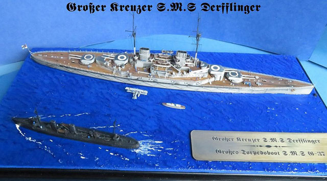 Deutscher Schlachtkreuzer Derfflinger (1/700)