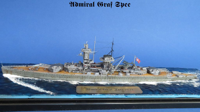 Schwerer Kreuzer (Panzerschiff) Admiral Graf Spee (1/700)