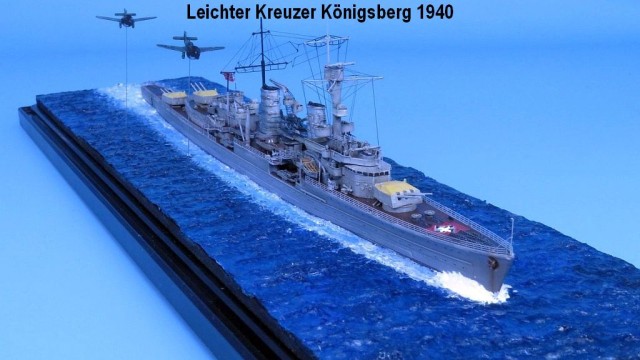 Leichter Kreuzer Königsberg (1/700)