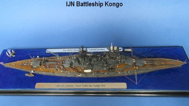 Japanisches Schlachtschiff Kongo (1/700)