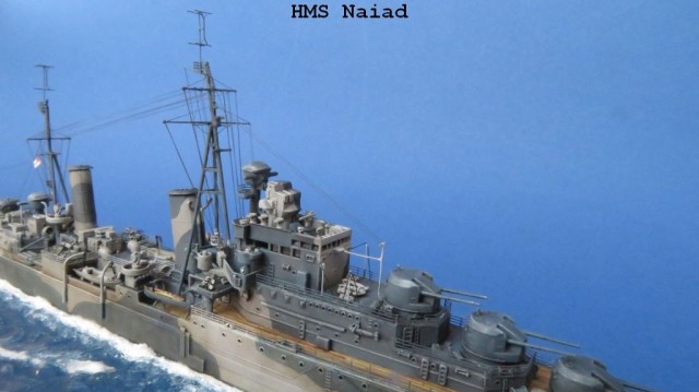 Leichter Kreuzer HMS Naiad (1/700)