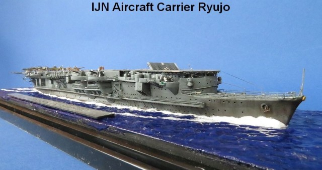 Japanischer Flugzeugträger Ryujo (1/700)